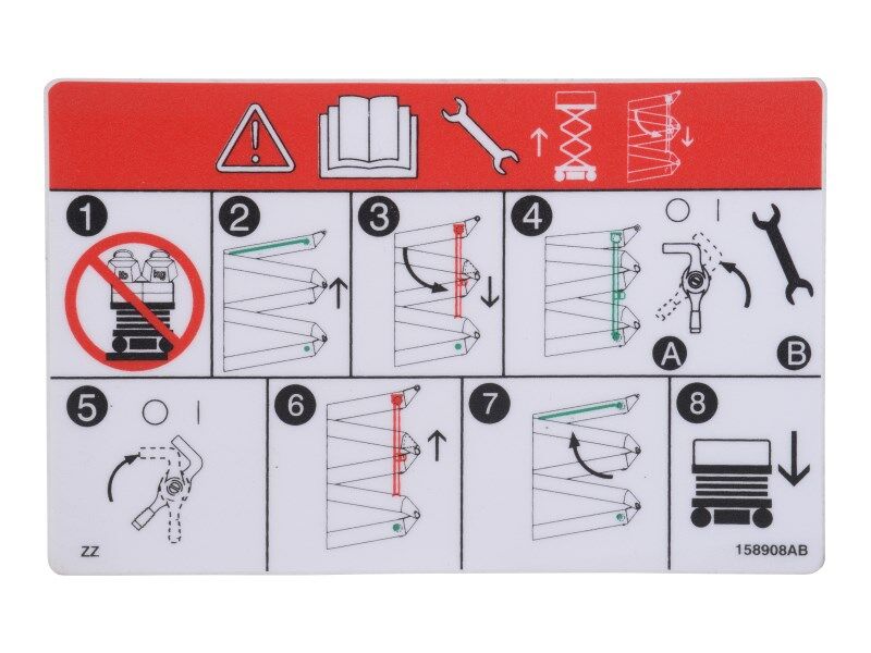 SJ158908 | SJ-DECAL, MAINT BAR