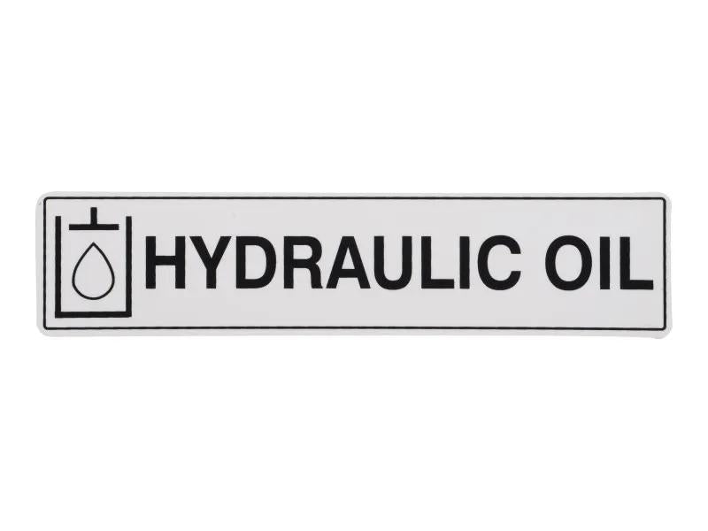 SN0071927 | SN-DECAL HYDRAULIC OIL
