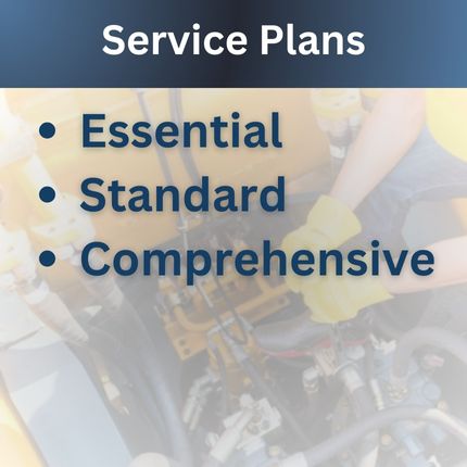 Heavy Equipment Service Plans