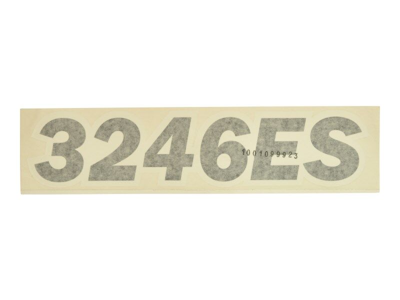 1001099923 | DECAL, 3246ES MODEL DESIG.