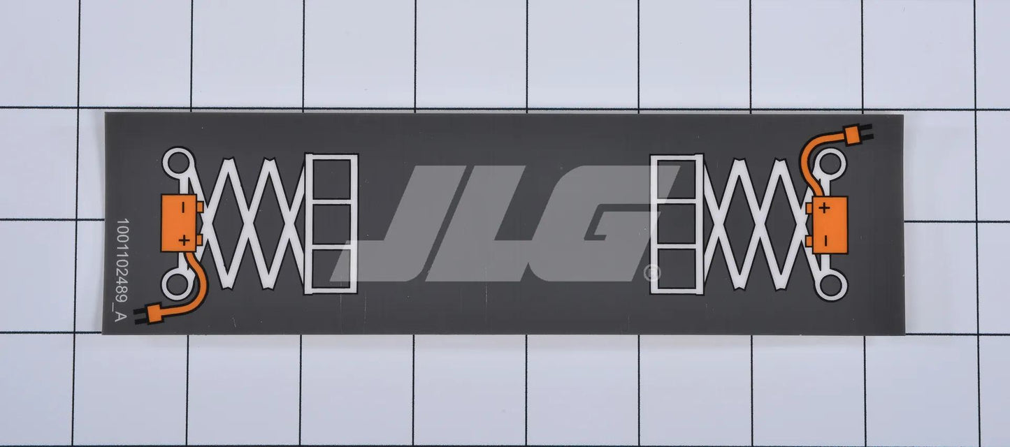 1001102489 | DECAL,CHARGER LABEL