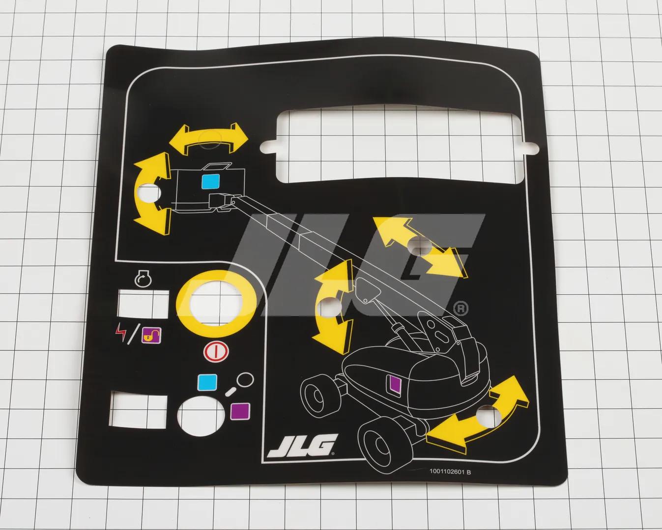 1001102601 | DECAL,MTB 600S