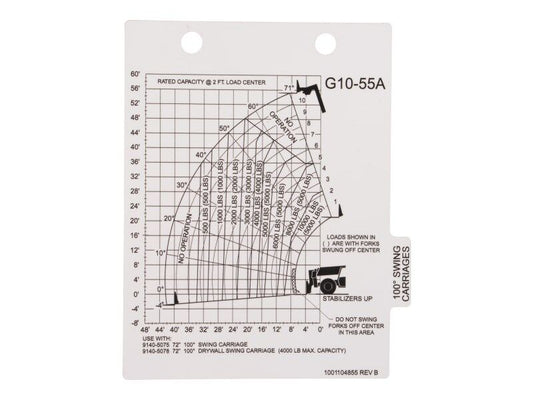1001104855 | LOAD,CHART - G10-55A