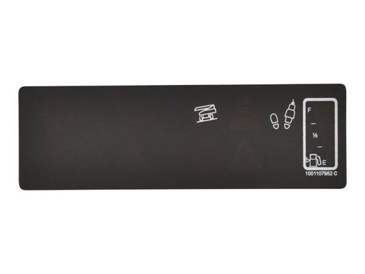 1001107952 | DECAL,PLATFORM DISPLAY (800S)