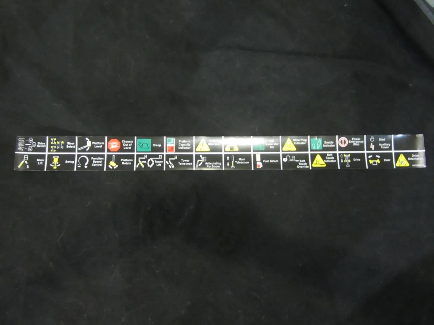 1001108493 | JLG® Platform Legend Decal