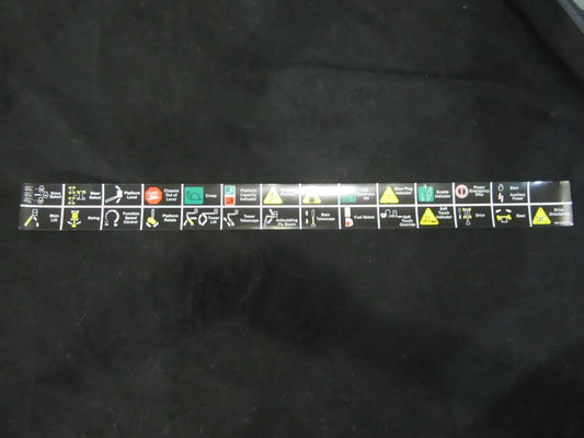 1001108493 | JLG® Platform Legend Decal