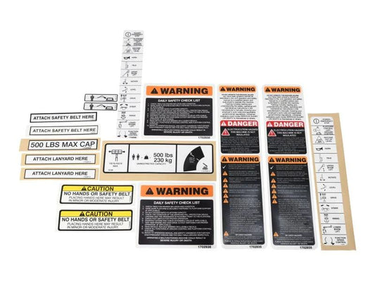 1001108710 | KIT,PLATF.DECAL 35E,40E,45E