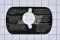 1001113680 | DECAL,DRIVE/STEER INST.