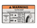 1001121813 | DECAL,WARNING DUAL CAP. DOM.