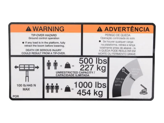 1001121819 | DECAL,WARNING DUAL CAP.