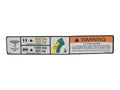 1001122507 | DECAL,WARNING DUAL CAP.