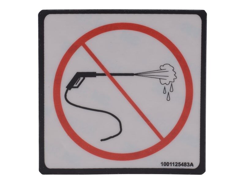 1001125483 | DECAL,PRESSURE WASH