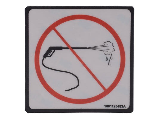 1001125483 | DECAL,PRESSURE WASH