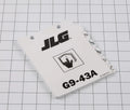 1001130663 | LOAD,CHART BOOKLET G9-43A