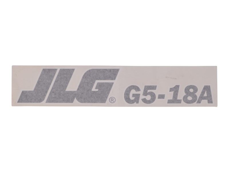1001151782 | DECAL,JLG G5-18A