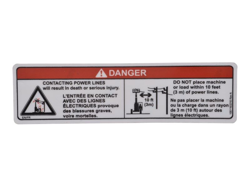1001163210 | DECAL,ELECTROCUTION HAZARD