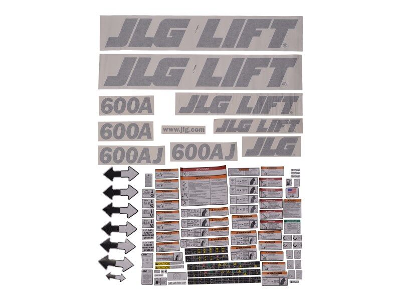 1001193631 | KIT(SERVICE),MACHINE DECAL