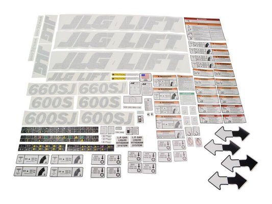 1001193634 | KIT(SERVICE),MACHINE DECAL