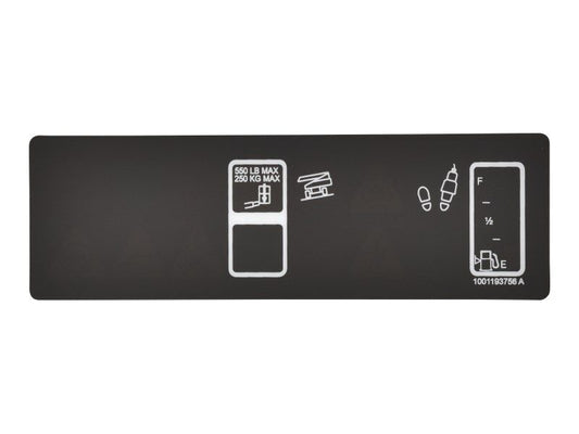 1001193756 | DECAL,PLATFORM DISPLAY