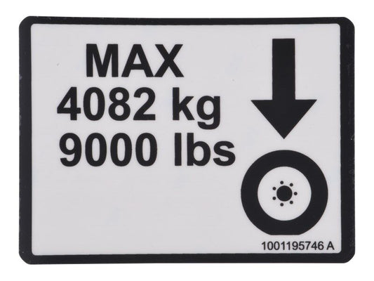 1001195746 | DECAL,MAX TIRE LOAD