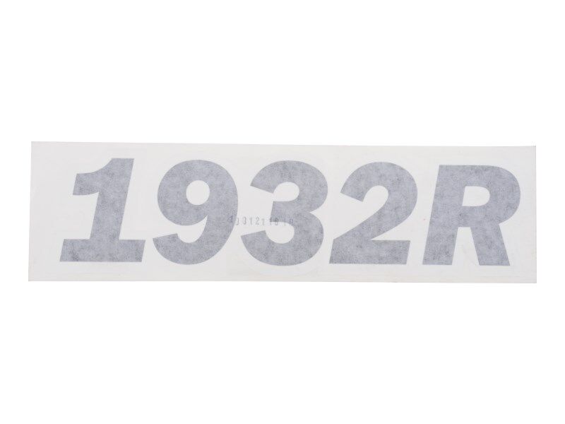 1001211619 | DECAL,MODEL NUMBER