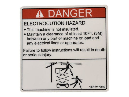 1001211779 | DECAL,ELECTROCUTION