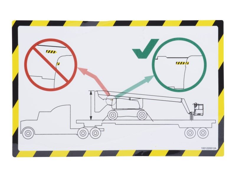 1001220512 | DECAL,LOWER BOOM