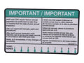 1001223971 | DECAL,YEARLY INSP(ENG/CSA FRE)