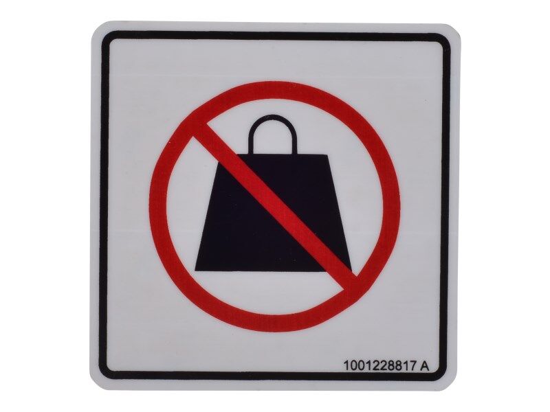 1001228817 | DECAL,NO WEIGHT