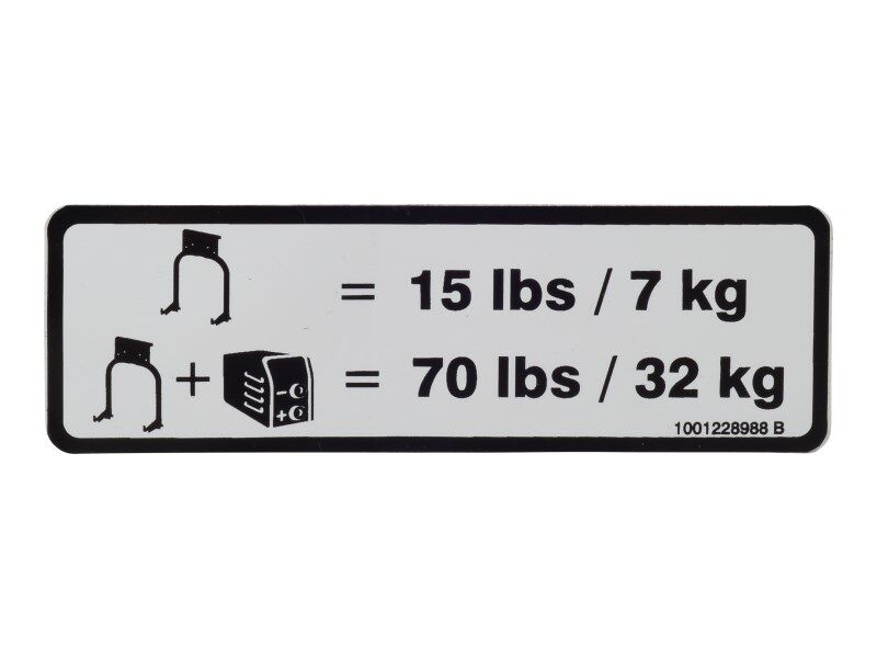 1001228988 | DECAL,WEIGHT