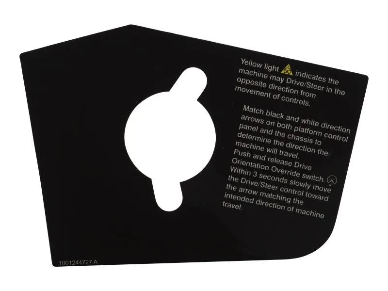 1001244727 | DECAL,DRIVE/STEER INST. (DOM)