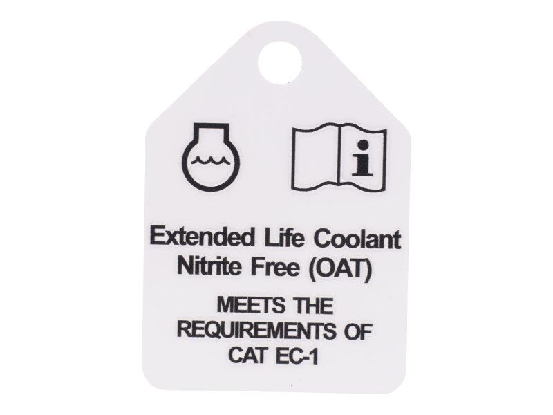 1001274331 | TAG,COOLANT ELC NF