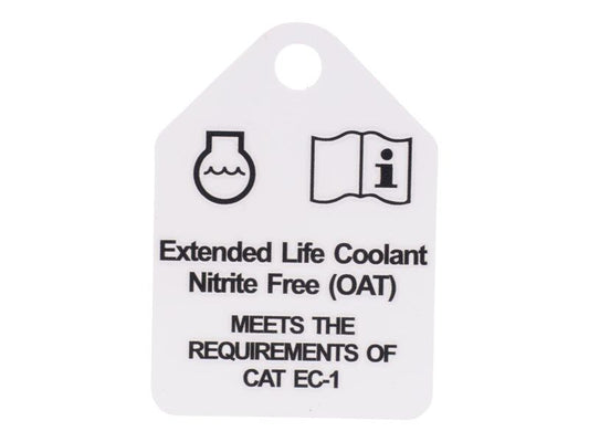 1001274331 | TAG,COOLANT ELC NF