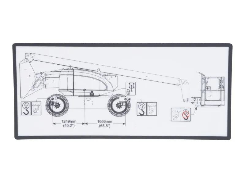 1001284682 | DECAL,LIFT DIAGRAM 600A/AJ