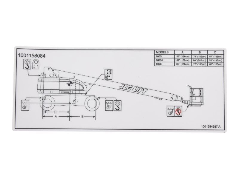 1001284687 | DECAL,LIFT DIAGRAM