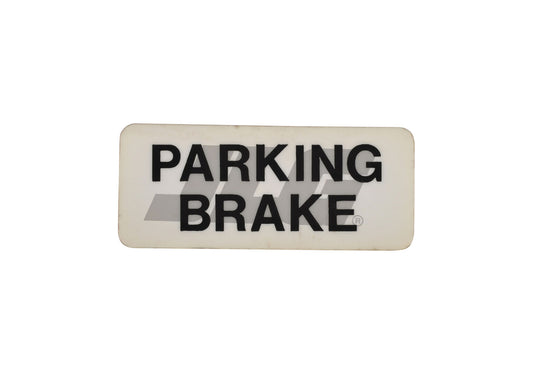 10124755 | DECAL, PARKING BRAKE LIGHT -