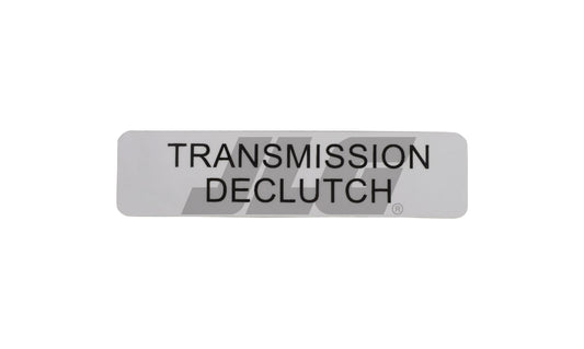 10135082 | DECAL, TRANSMISSION DECLUTCH -
