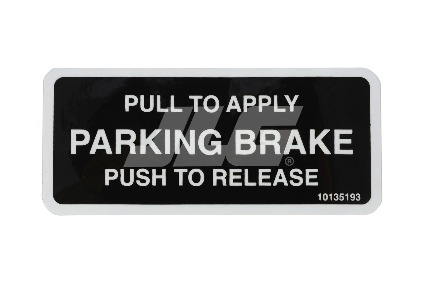 10135193 | DECAL, PARKING BRAKE -