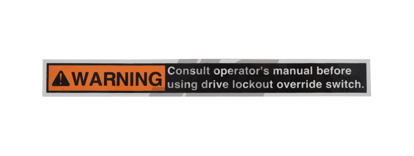 10167810 | DECAL, WARNING CONSULT MANUAL