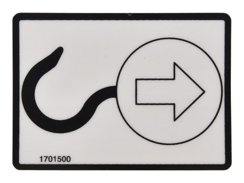 1701500 | JLG® Machine Lift Here Decal