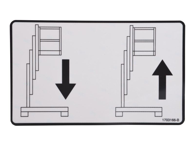 1703166 | DECAL, FOOT SW