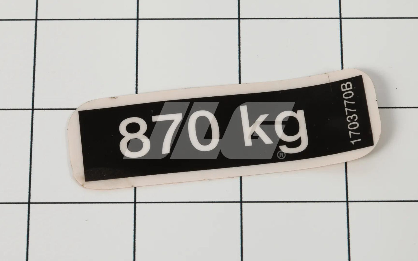 1703770 | DECAL, MAX LOAD DECAL
