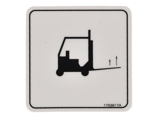 1703817 | Fork Lift, Lift Location Decal