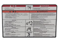 1703925 | DECAL,WARNING PLT (CHI)