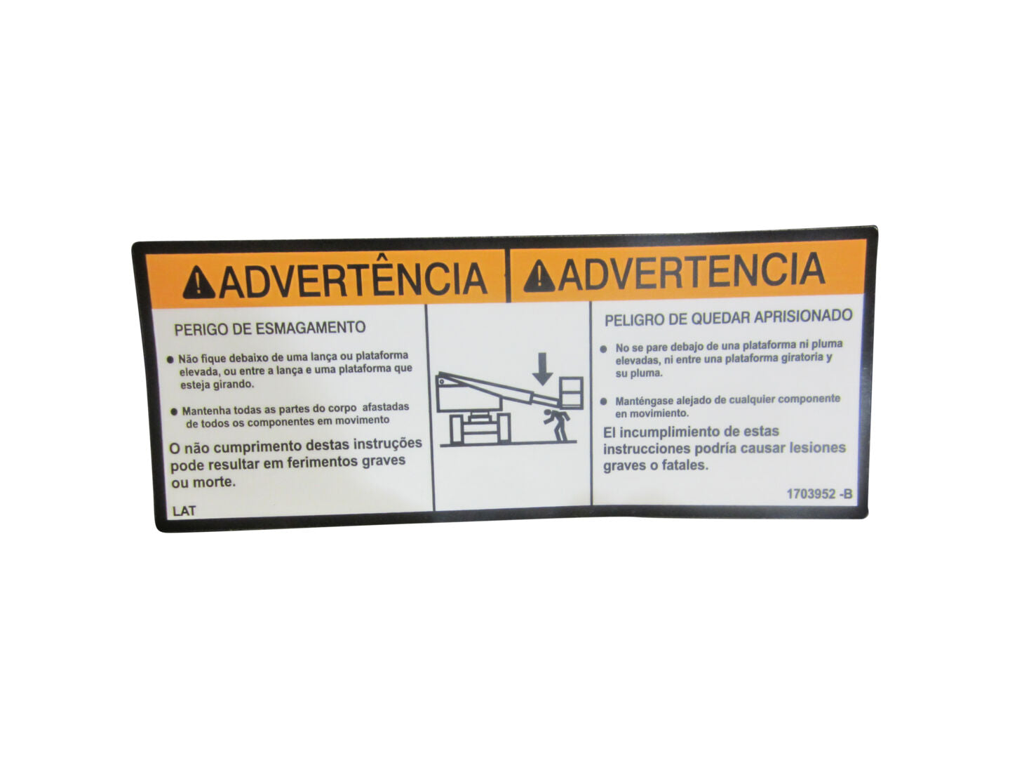 1703952 | DECAL,WARNING CRUSHING (LAT)