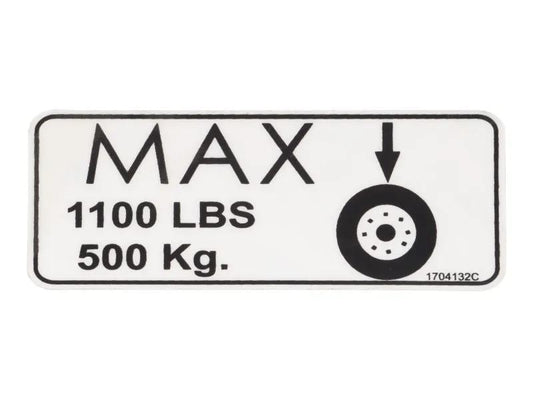 1704132 | DECAL,MAX TIRE