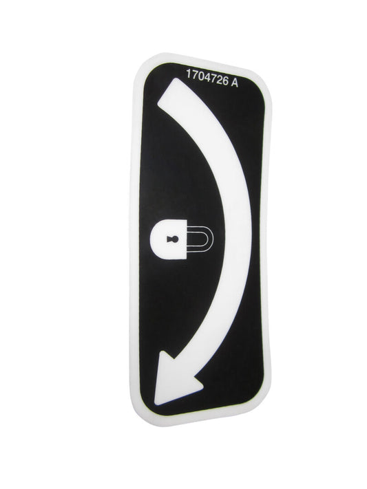 1704726 | DECAL, LOCK LATCH