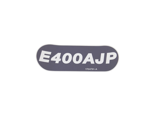 1704791 | DECAL,MODEL DESIGNATN E400AJP