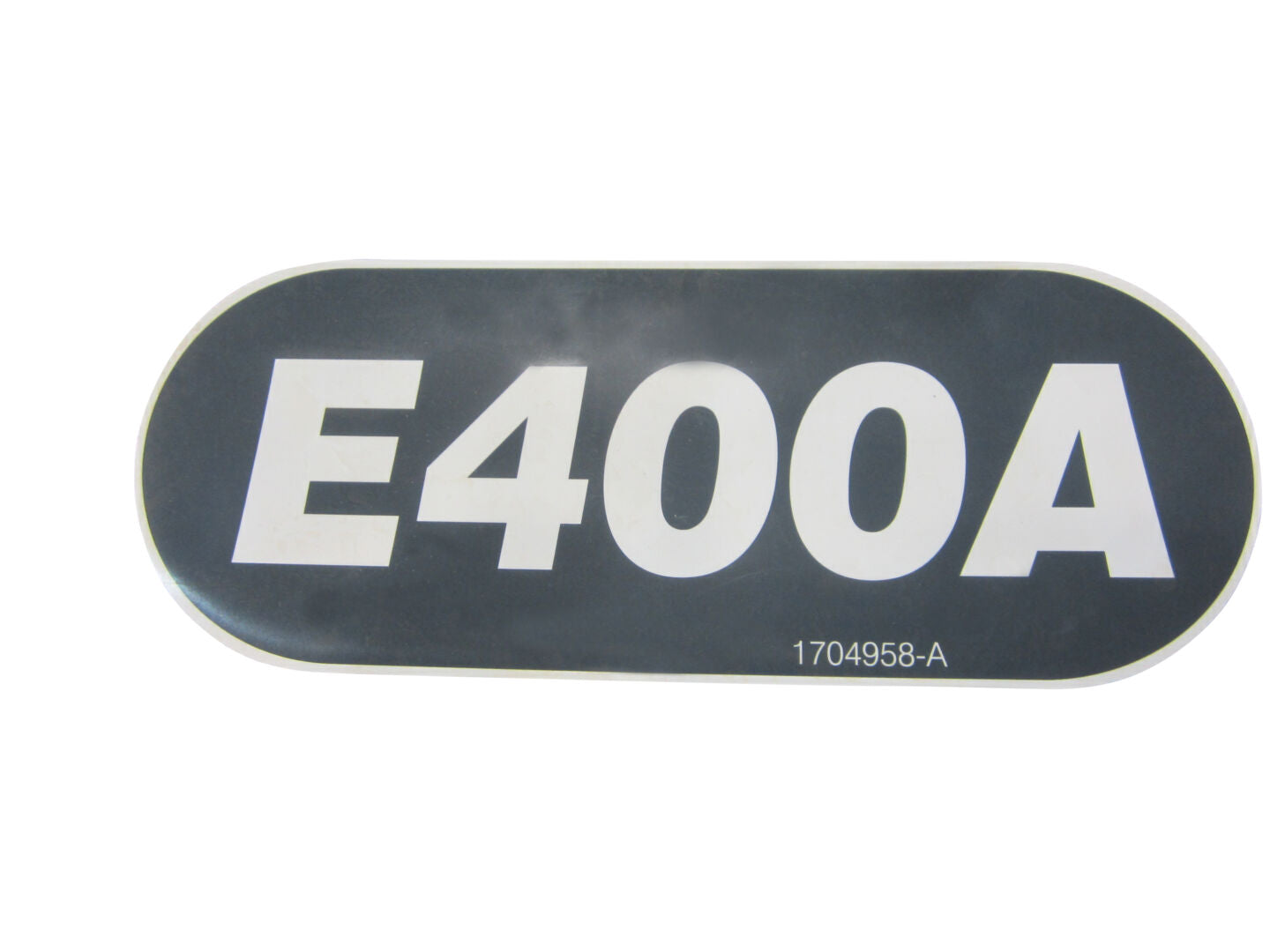1704958 | DECAL,MODEL DESIGNATION E400A