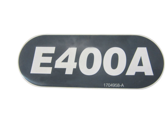 1704958 | DECAL,MODEL DESIGNATION E400A